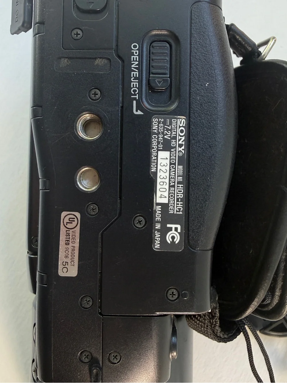 Sony hdr hc1